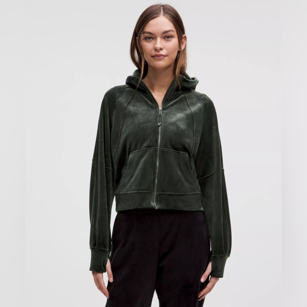 NWOT Scuba Oversized Full-Zip Hoodie *Velvet